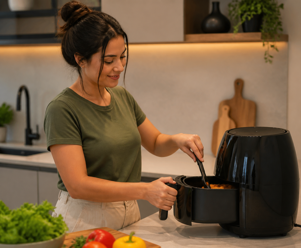 Capacidade certa para o seu dia a dia | EletroDica Como Escolher a Air Fryer Ideal para Sua Cozinha em 2026